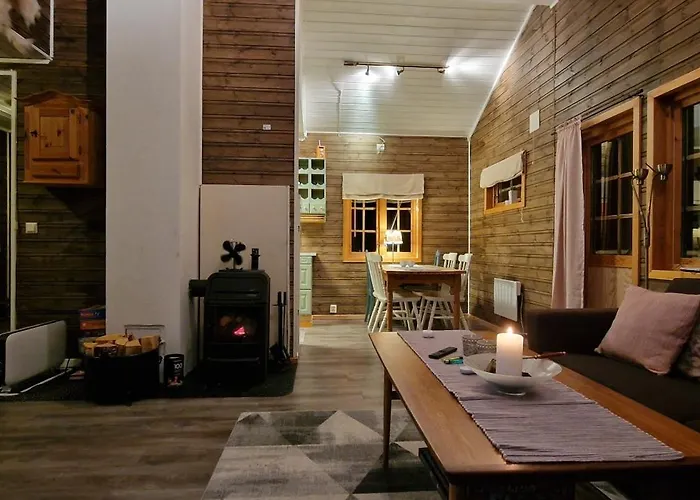 Trivelig I Senja. Сasa de vacaciones